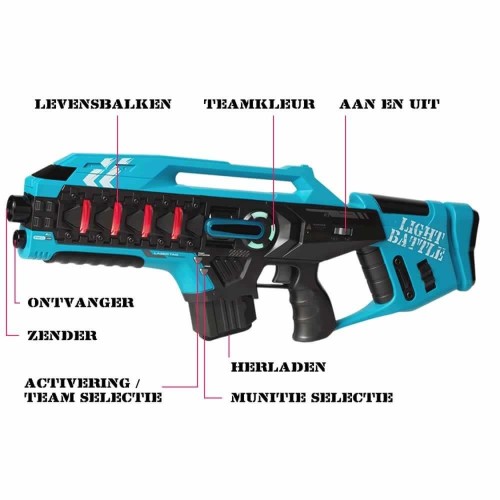 Lasergame gun - Blauw